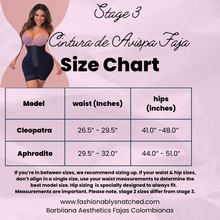 Load image into Gallery viewer, Pre Custom-sized Strapless Stage 3 - Cintura de Avispa Colombian Faja (wasp waist)