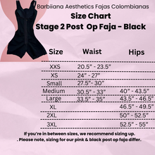 Load image into Gallery viewer, Post Op Faja Colombiana in Black - Stage 2