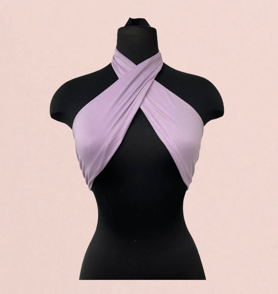 Dulce Twist Top - Lilac