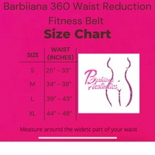 Load image into Gallery viewer, Barbiiana 360 Waist Reduction Fitness Belt
